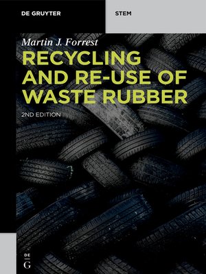 cover image of Recycling and Re-use of Waste Rubber